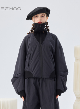 容子木ROSEMOO26春【商场同款】轻量感拼接侧插袋外套RWM1OP104A