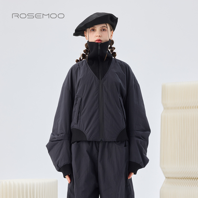容子木ROSEMOO26春【商场同款】轻量感拼接侧插袋外套RWM1OP104A