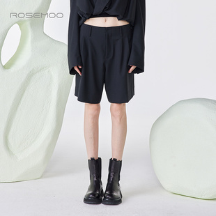 短裤 RCL1IP298B 挺阔垂顺西装 容子木ROSEMOO24年春新款