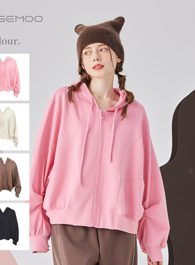 【商场同款】容子木ROSEMOO春秋款舒适微弹亲肤外套RCL3WC409D