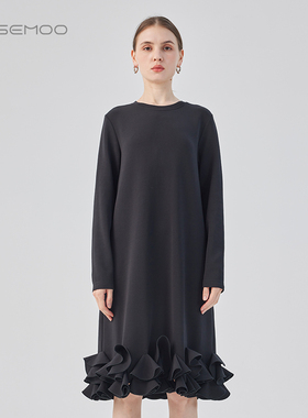 容子木ROSEMOO25春【商场同款】舒适亲肤针织连衣裙RSS1LC442D