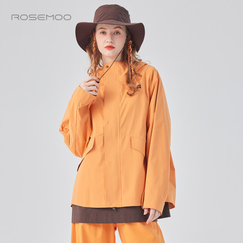 容子木ROSEMOO25春【商场同款】舒适百搭暗扣拉链外套RSS1WP201B