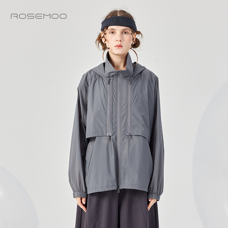 清透凉感可拆卸两穿外套