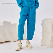 柔软双层针织宽松运动裤 容子木ROSEMOO 商场同款 RMT1KC111A
