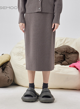 容子木ROSEMOO【商场同款】舒适微弹半身裙RMT4QP432D