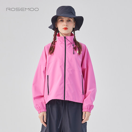 容子木ROSEMOO25春商场同款挺阔质感户外面料短款外套RSS1WP401D