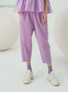 容子木ROSEMOO【商场同款】干爽舒适针织小脚裤RMT3KC104A