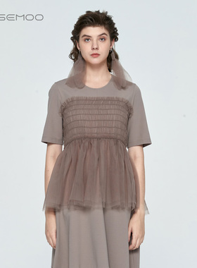 ROSEMOO/容子木【商场同款】紧身松紧纱质胸衣RYH1GP352C