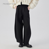 容子木ROSEMOO25秋冬商场同款 微弹干爽宽松气球长裤 RSS4KP006T