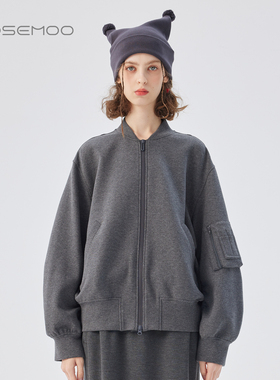 容子木ROSEMOO25秋季【商场同款】微弹棉感抽褶外套RSS3WC440D