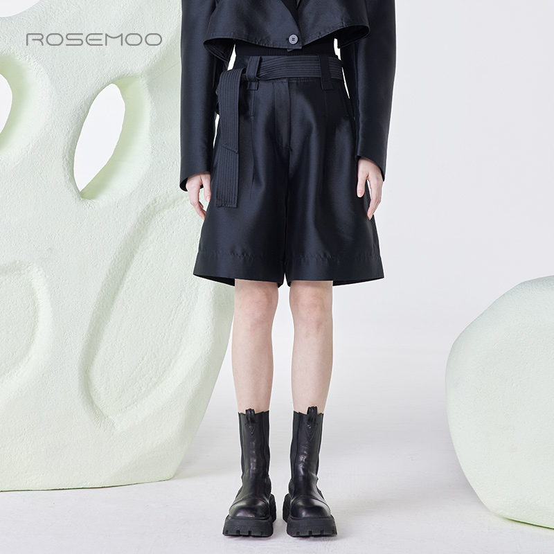 24年春新款含桑蚕丝棉感短裤