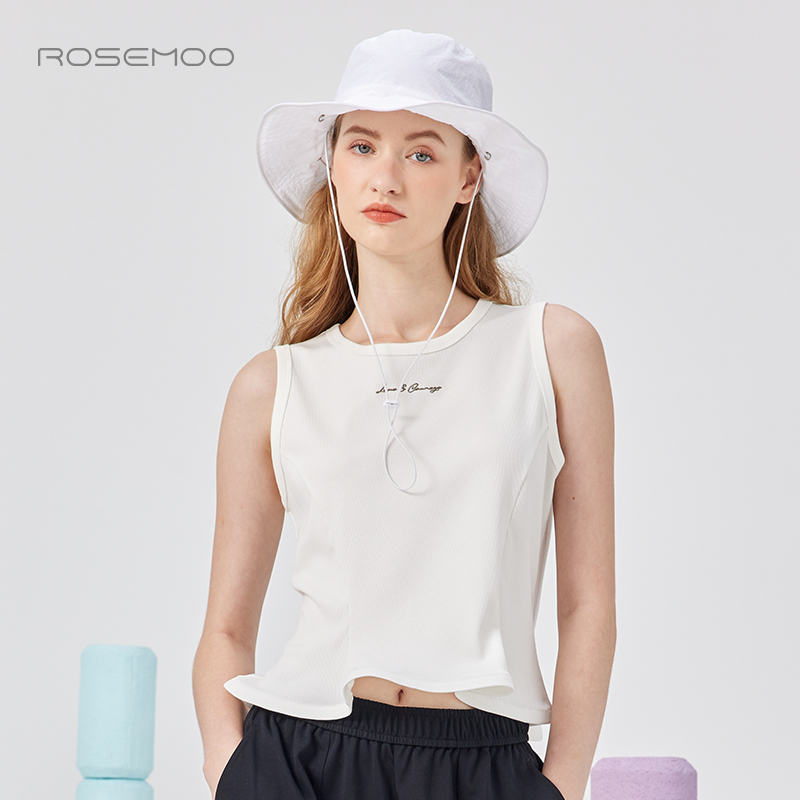 容子木ROSEMOO25年夏季新款棉感微弹背心RSS2EC432D