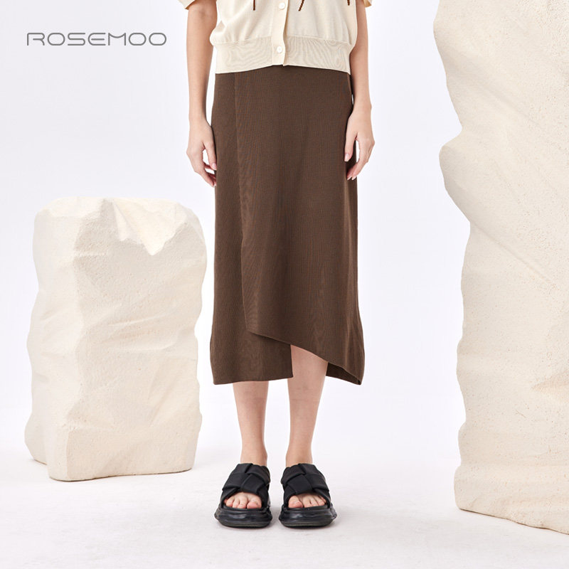 容子木rosemoo【商场同款】亲肤舒适毛织半身裙rmt1qp352c