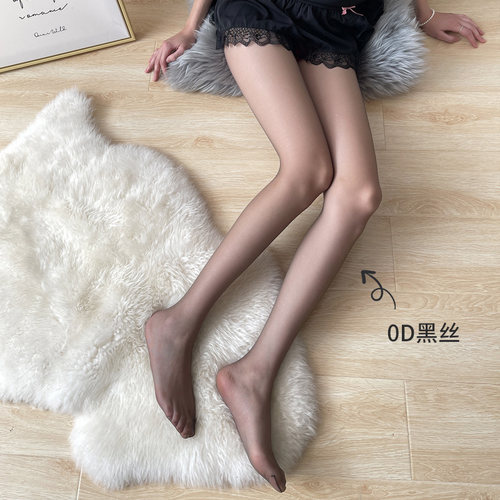 行季可衣5双装0D黑丝连裤袜