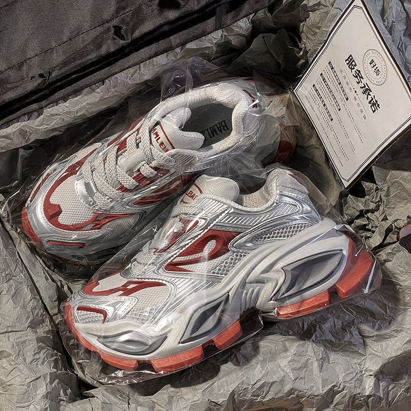 专柜正品异瞳猫眼老爹鞋女鞋2025新款厚底增高运动休闲鞋跑鞋男