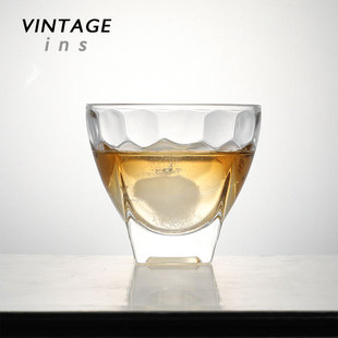 ins玻璃杯子 Yoshihiro清新文艺酒杯日式 日本重磅抛单 水晶芳浩杯