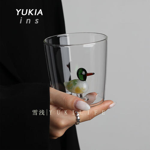 YUKI动物庄园可爱蓝鲸杯鸭子杯