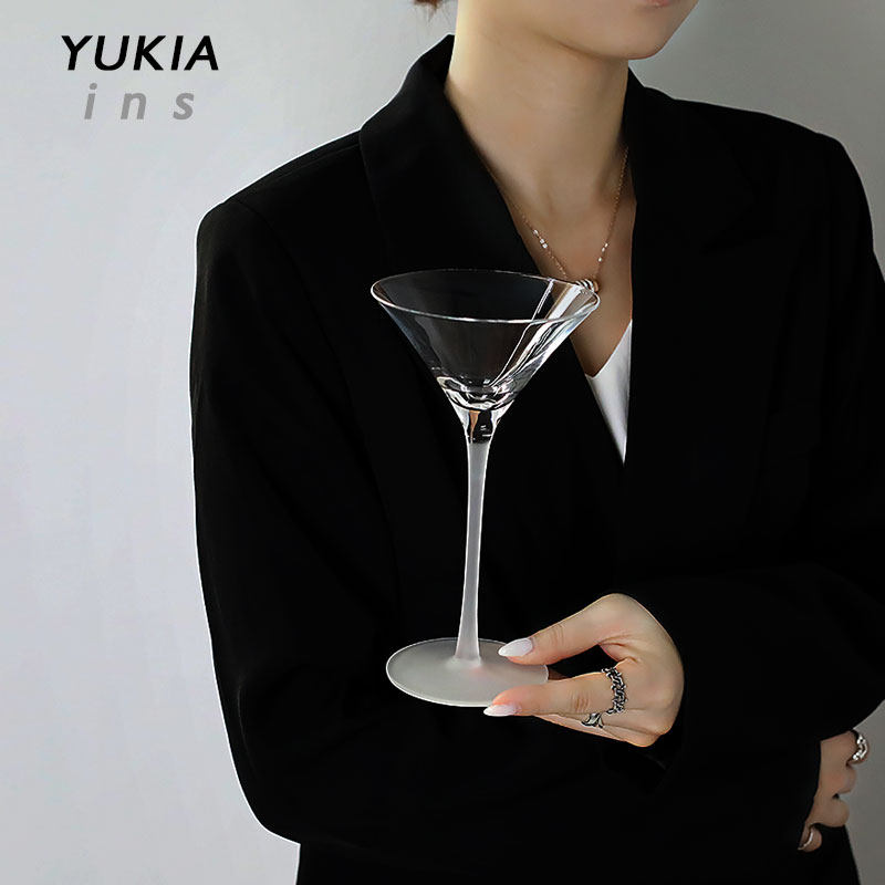 YUKI月华如水杯 北欧ins中古水晶玻璃杯鸡尾酒饮料杯高脚杯高级感,餐饮具,葡萄酒/红酒杯,淘宝优惠券,粉丝福利购,淘宝优惠卷