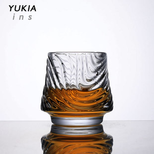 山海杯の海 美式Dirty之王脏咖啡杯脏咖杯冷萃水晶玻璃杯茶杯酒杯