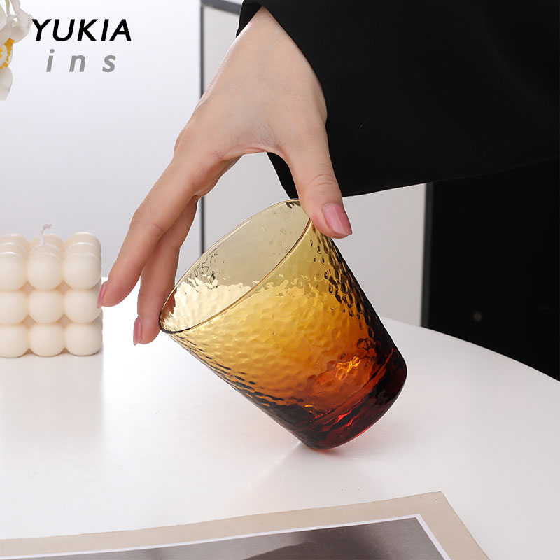 中古杯日式酒杯杯子琥珀浓杯