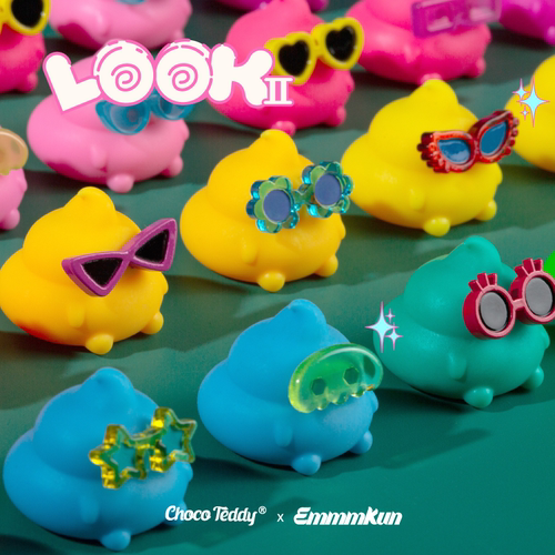 眼碌碌二代萌粒盲袋潮玩公仔摆件