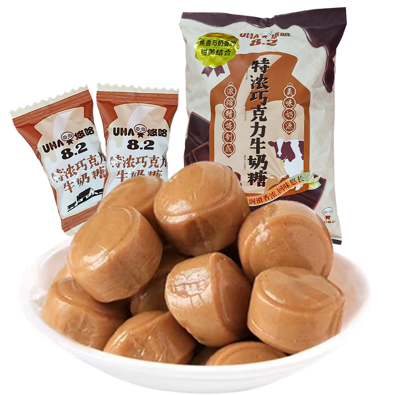 悠哈特浓巧克力结婚味觉糖