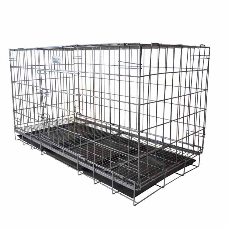 大中型犬a狗笼子加密加粗角钢折叠金毛 阿拉斯加狗笼狗屋 鸡笼