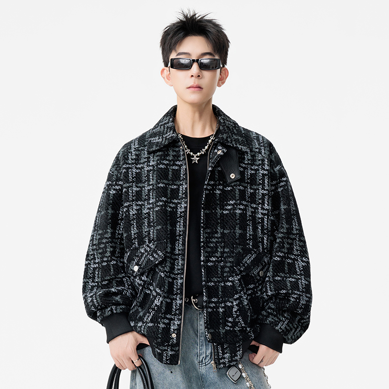 STA韩系小香风外套百搭工装夹克