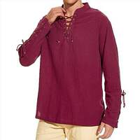 Medieval pirate Gothic long sleeved shirt thumbnail 4