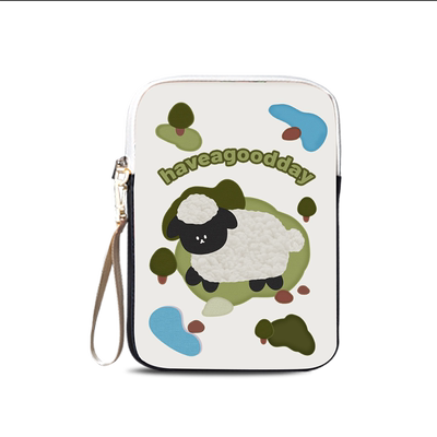 平板收纳包皮革卡通装ipad的小包