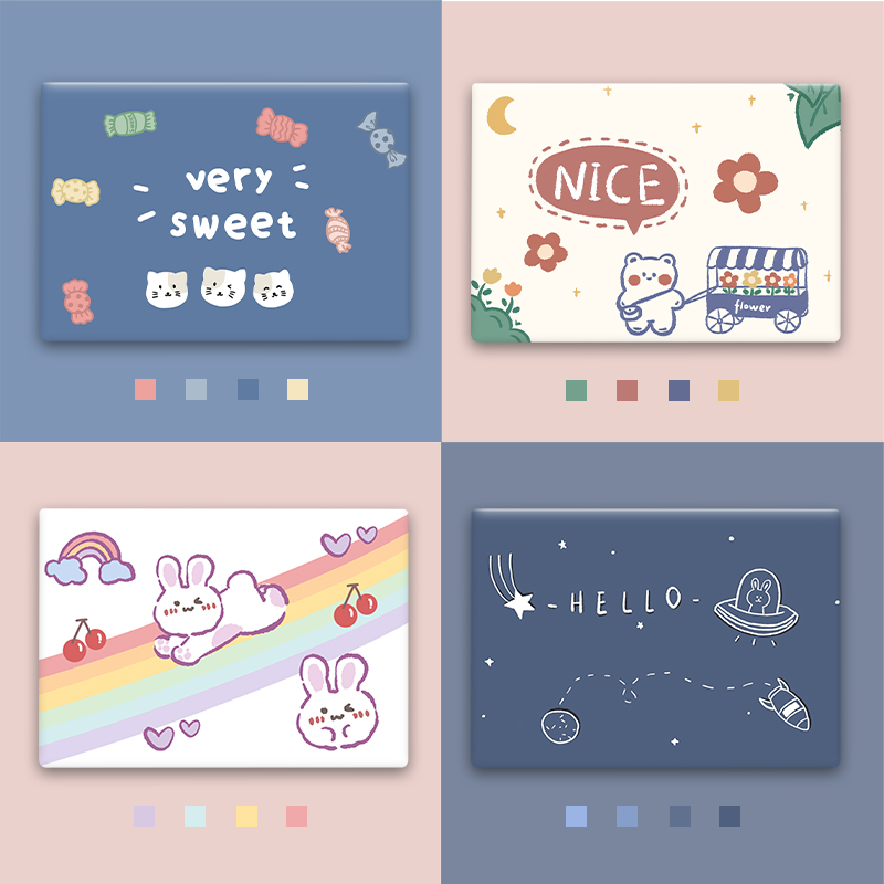 适用电脑贴纸苹果青春版卡通