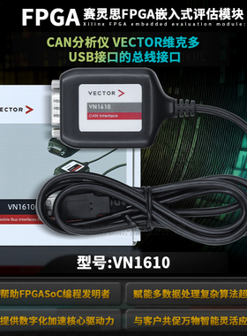VN1610 CAN分析仪 德国VECTOR维克多 USB接口的总线接口 全新正品