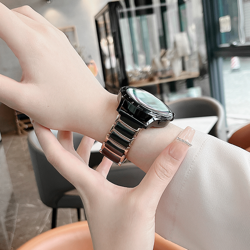 华为手表表带新款watch3Pro陶瓷