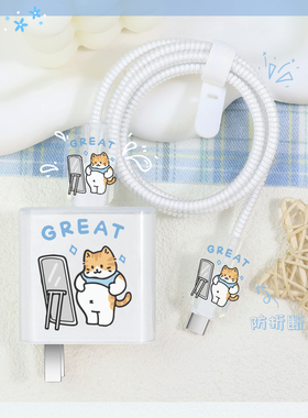 适用一加ACE5至尊版充电器充电线保护套100W一加ACE3ProACE3手机壳透明印花一加turbo6数据线套绕绳一加15壳