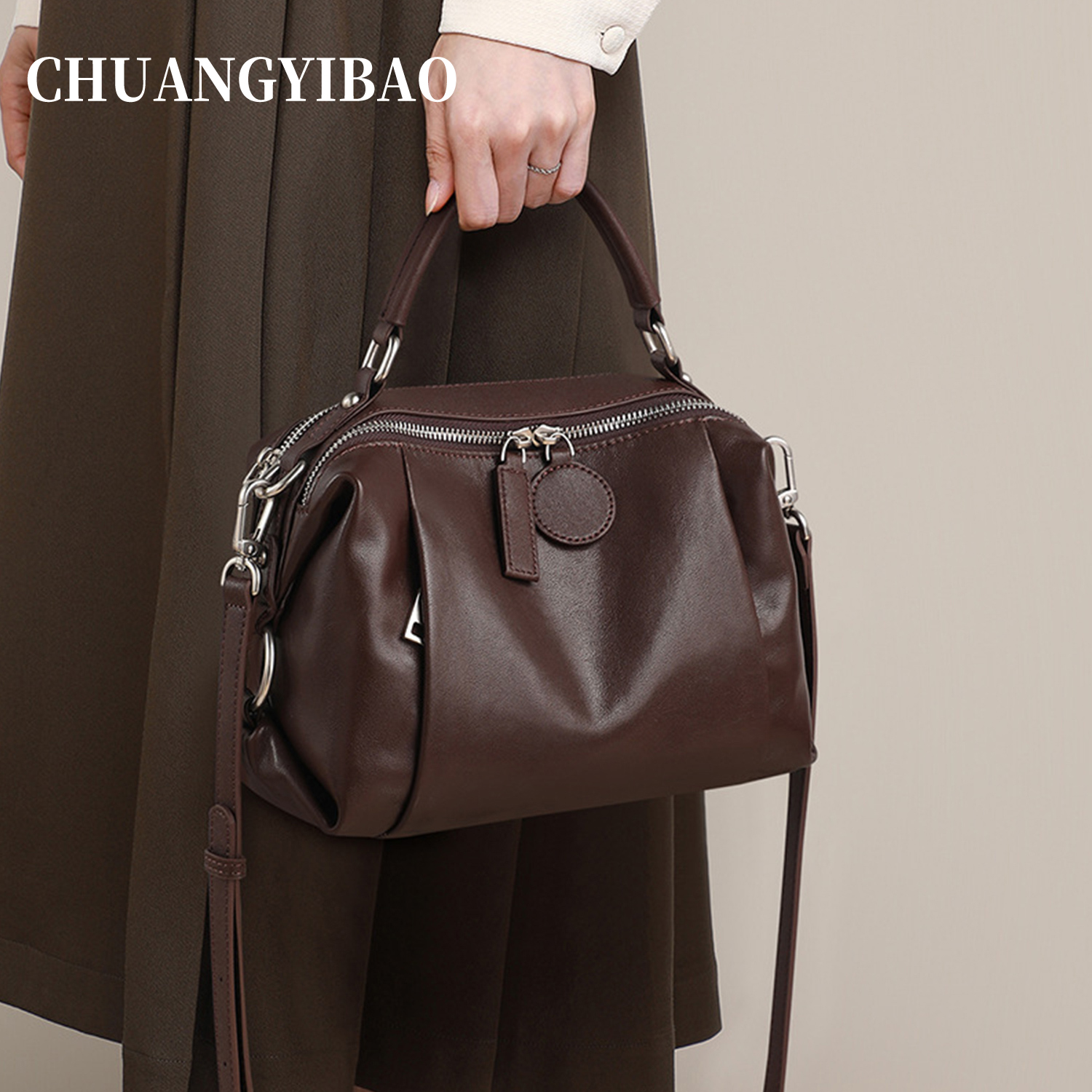 【品牌直营】高级感轻奢手提包