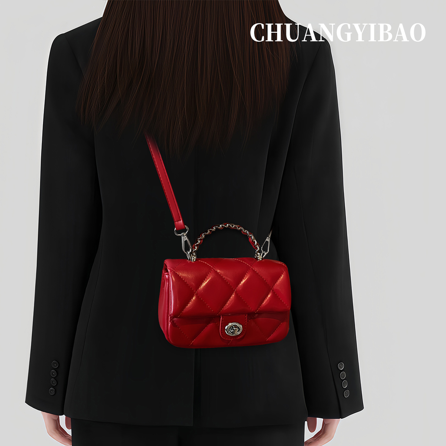 【品牌直营】轻奢精致链条手提包