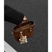 包包女2025新款 复古百搭斜挎包手提水桶包 高级质感小众设计秋冬季