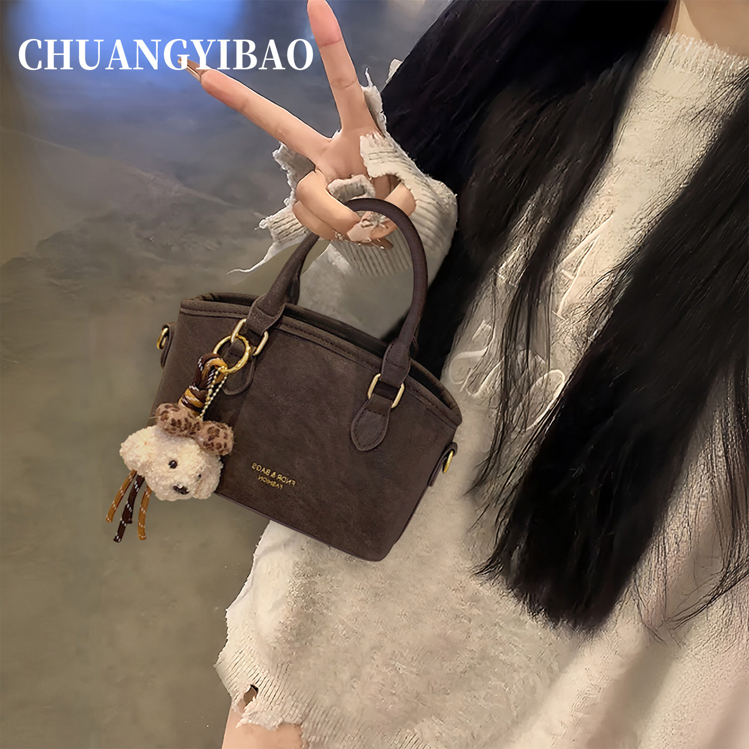 手提菜篮子水桶包包女2026新款轻奢小众高级感通勤超火上班小拎包,箱包皮具/热销女包/男包,单肩包,淘宝优惠券,粉丝福利购,淘宝优惠卷