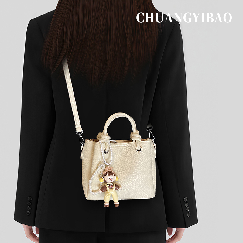 【品牌直营】韩版小众水桶包