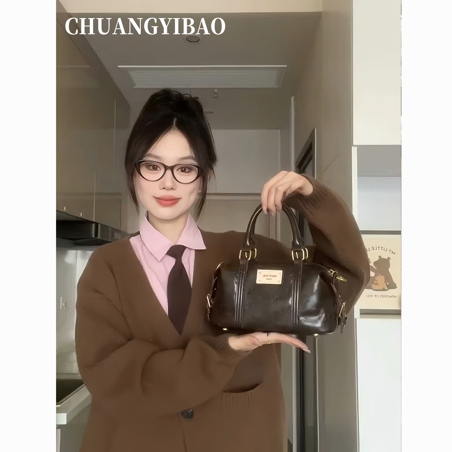 【品牌直营】高级感手拎枕头包