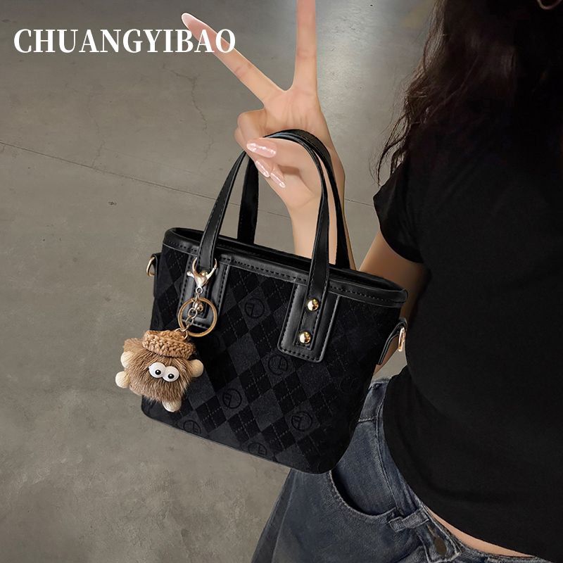 【品牌直营】小众手提水桶包