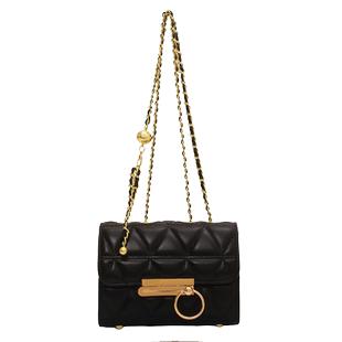 迷你小包包女2025新款今年流行百搭斜挎包网红爆款菱格链条小方包