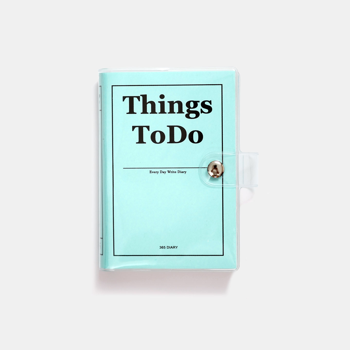 『言本文具』每日待办事项本 365天系列things todo计划本加厚小本横线简约便携胶套软面 1183 - 实物图
