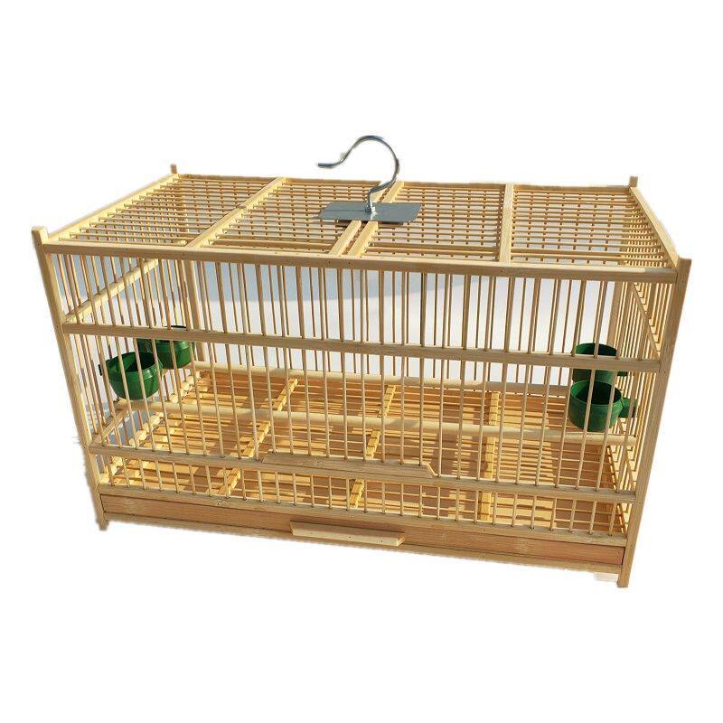鸟笼竹制笼精品笼手工制作绣眼珍珠贝子黄鸟黄豆鸟小型鸟类繁殖笼