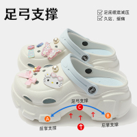 足弓支撐洞洞鞋女款可外穿