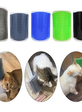 Cats Brush Corner Cat Massage Self Groomer Comb Brush Cat Ru