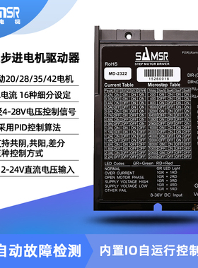 山社42步进电机驱动器MD-2322两相步进电机控制器驱动模块板2422