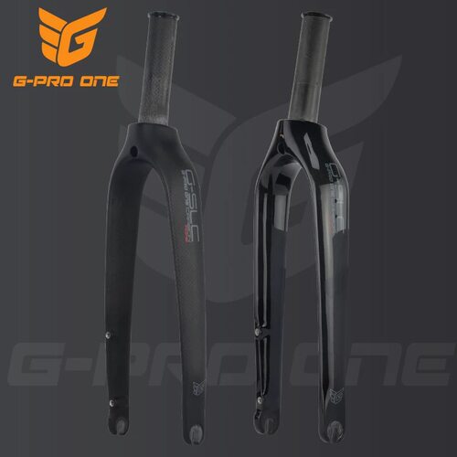 GPROONE 折叠车20寸碳纤维碟刹前叉 451折叠自行车轻量风行D8改装