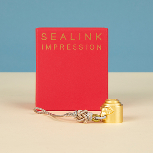 长乐未央转运印章私人定刻黄铜金属姓氏章篆刻名字西冷文创书法书画闲章便携伴手礼生日礼物 西泠印象