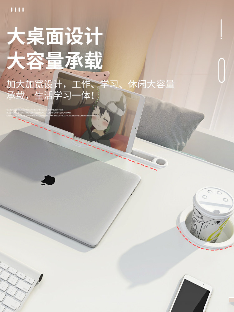 床上折叠小桌简易儿童用的学习书桌学生放宿舍上铺笔记本电脑桌家